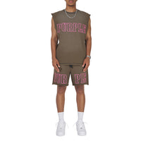 Slab Outline Short | Brown