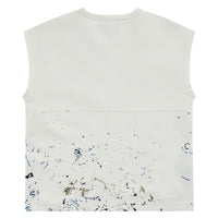 Smile Sleeveless Tee | Off-White