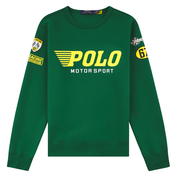 Motorsport Sweatshirt | Tennis Green – Capsule NYC