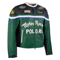 Leather Cafe Racer Jacket