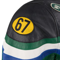 Leather Cafe Racer Jacket