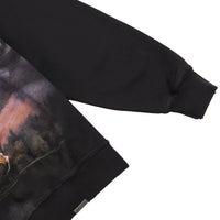 Chrome Flight Hoodie | Stained Black