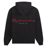 Chrome Flight Hoodie | Stained Black