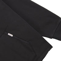 Embellished Hoodie | Stained Black