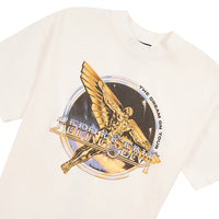 Golden Tour Tee | Flat White