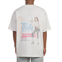 Mel's Diner Tee | Flat White