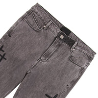 Bryant Clouded Mist Cross Patch Denim