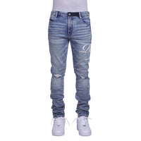 Bryant Cursive Ciel Wash Denim