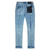 Clayton Splattered Denim | Indigo Dusk
