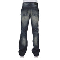 Mael Slim Flare Denim | Abyss Drift Stud