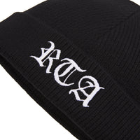Zion Old English Cross Beanie | Black