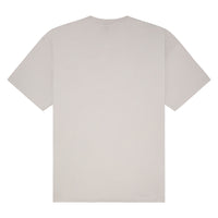 Embroidered Serif Tee | Concrete