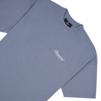 Owners Club Script Tee | Dusty Blue