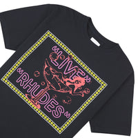 Live Rhudes Tee | Vintage Black