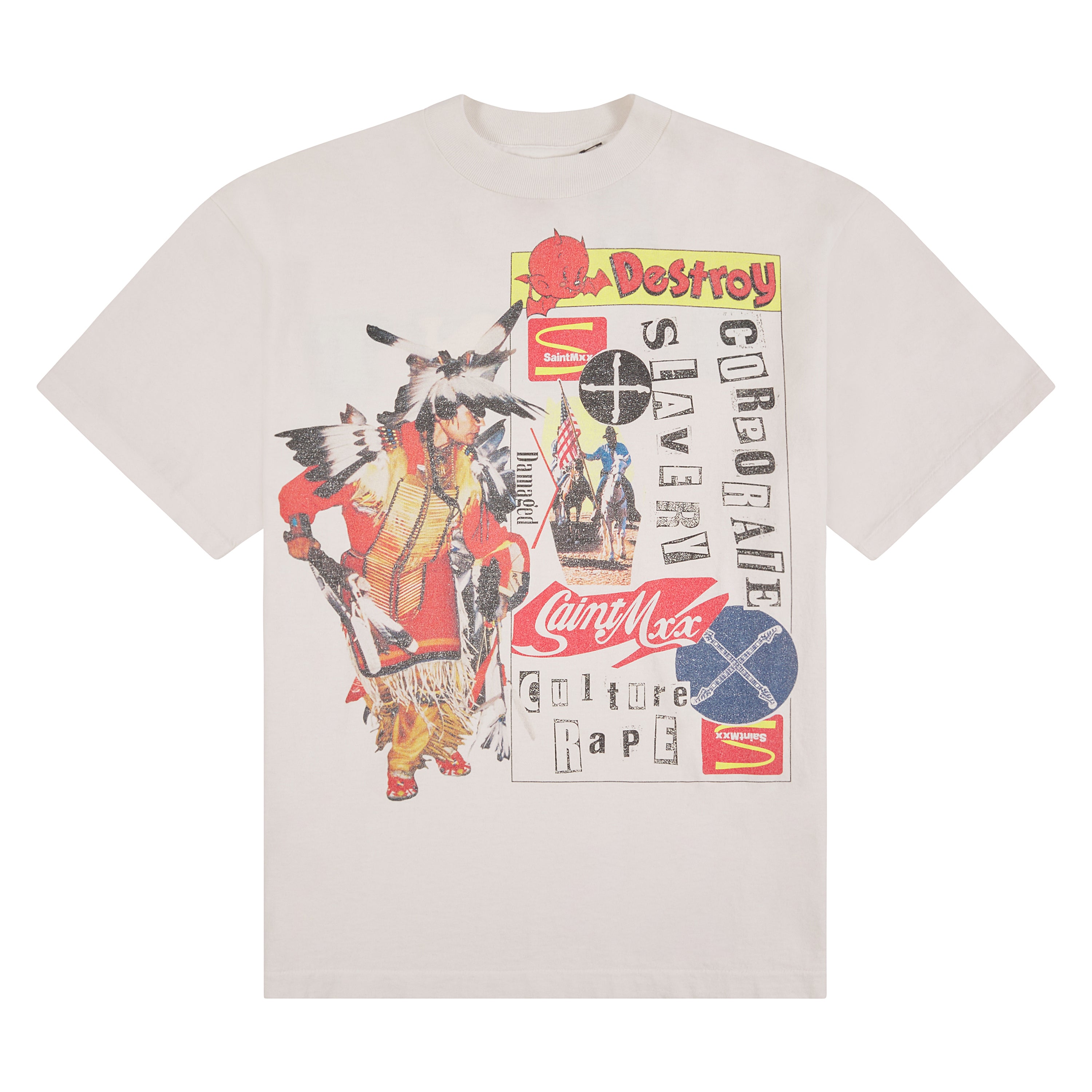 Destroy Tee | White – Capsule NYC