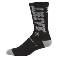 Saint Sock | Black/Grey