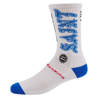 Saint Sock | White/Blue