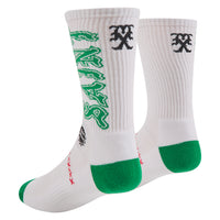 Saint Sock | White/Green