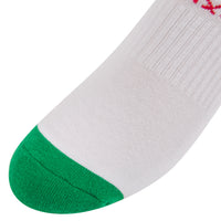Saint Sock | White/Green
