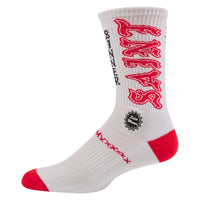 Saint Sock | White/Red