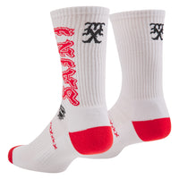 Saint Sock | White/Red