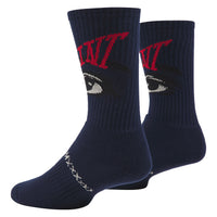 Saint Eye Sock | Navy