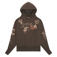 Duffle Hoodie | Olive Brown