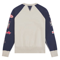 Service Sweatshirt | Oatmeal Grey/Vintage Navy