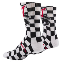Saint Eye Sock | Black/White