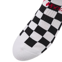 Saint Eye Sock | Black/White