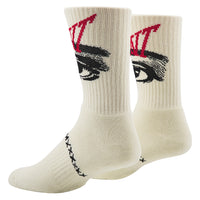 Saint Eye Sock | Ecru