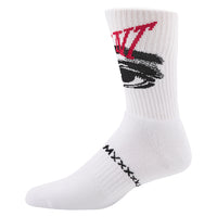 Saint Eye Sock | White