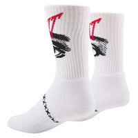 Saint Eye Sock | White