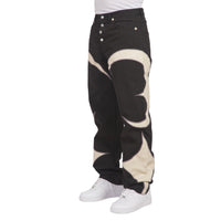Leather Washing Denim | Black