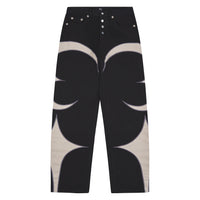 Leather Washing Denim | Black