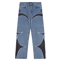 Leather Washing Denim | Blue