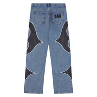 Leather Washing Denim | Blue
