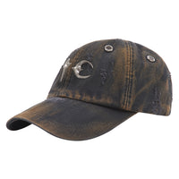 Two Tone Washed Hat | Rust Black