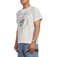 Vintage Riding Skull Tee | Cream