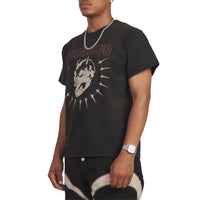 Vintage Riding Skull Tee | Black