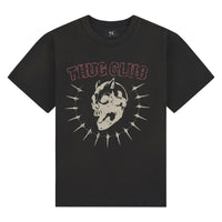 Vintage Riding Skull Tee | Black