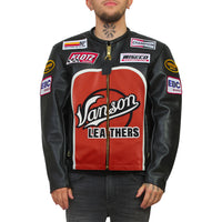 Bart Speedway Jacket | New Black/Orange