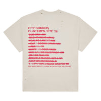 Audio Starhead Tee | Ivory/Red