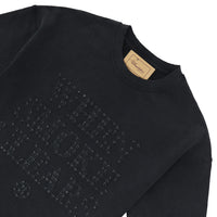Diamond Tee | Off Black/Black