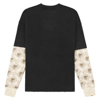 Diamond Thermal L/S Tee | Black/Bone