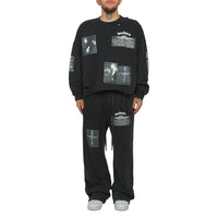 History Sweatshirt | Off-Black/Ivory
