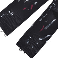 Painted Denim | Black