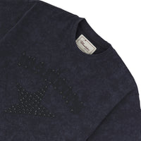 Diamond Star Tee | Off Black