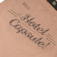 Hotel Capsule Sleeveless Tee | Wash Mauve