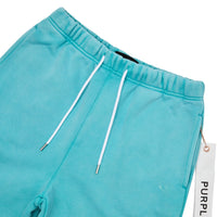 Arched Gothic Wordmark Sweatshort | Green - Capsule NYC